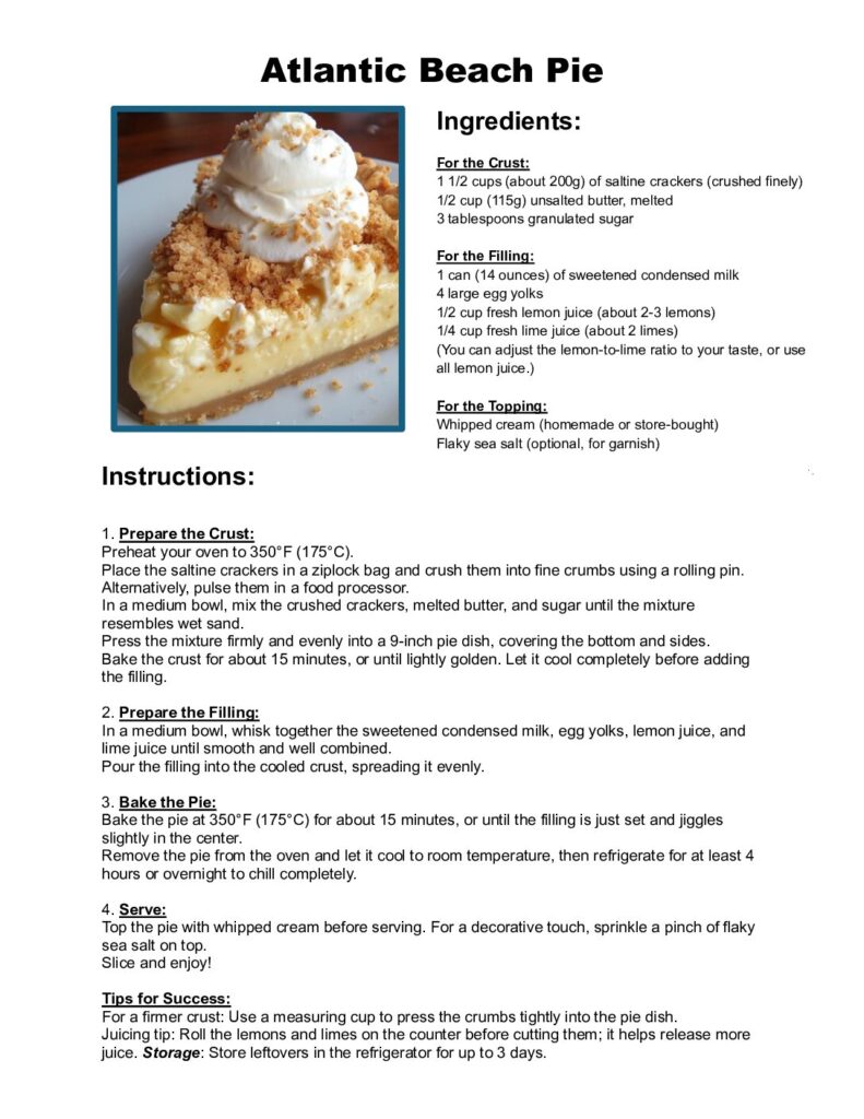 thumbnail of Atlantic Beach Pie