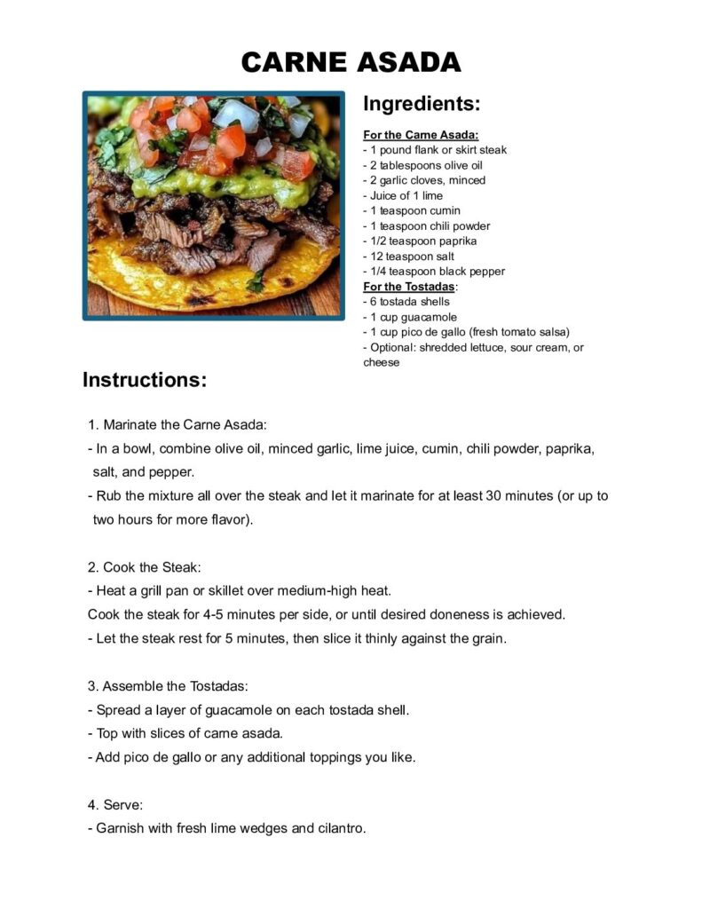 thumbnail of Carne Asada