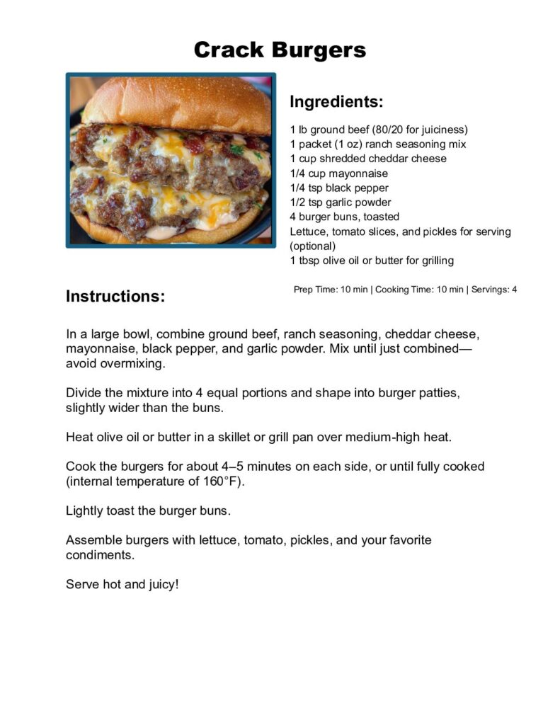 thumbnail of Crack Burgers