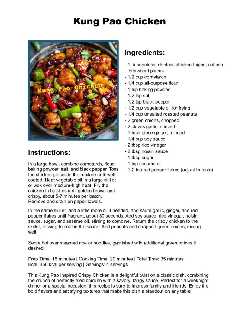 thumbnail of Kung Pao Chicken