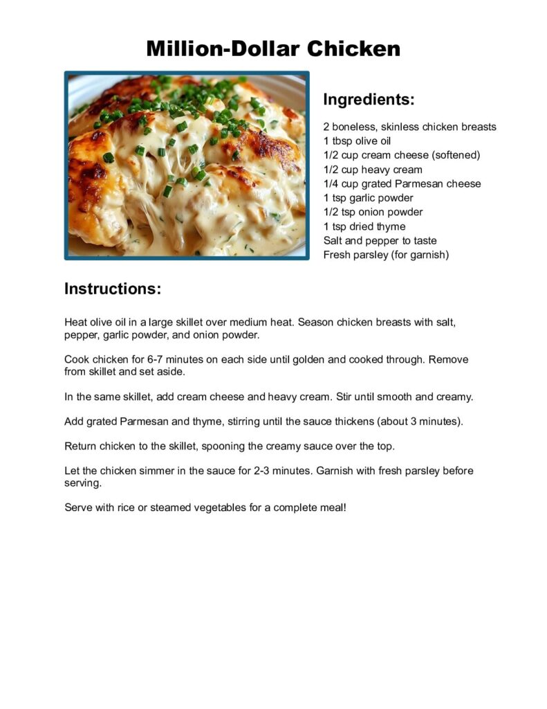 thumbnail of Million Dollar Chicken