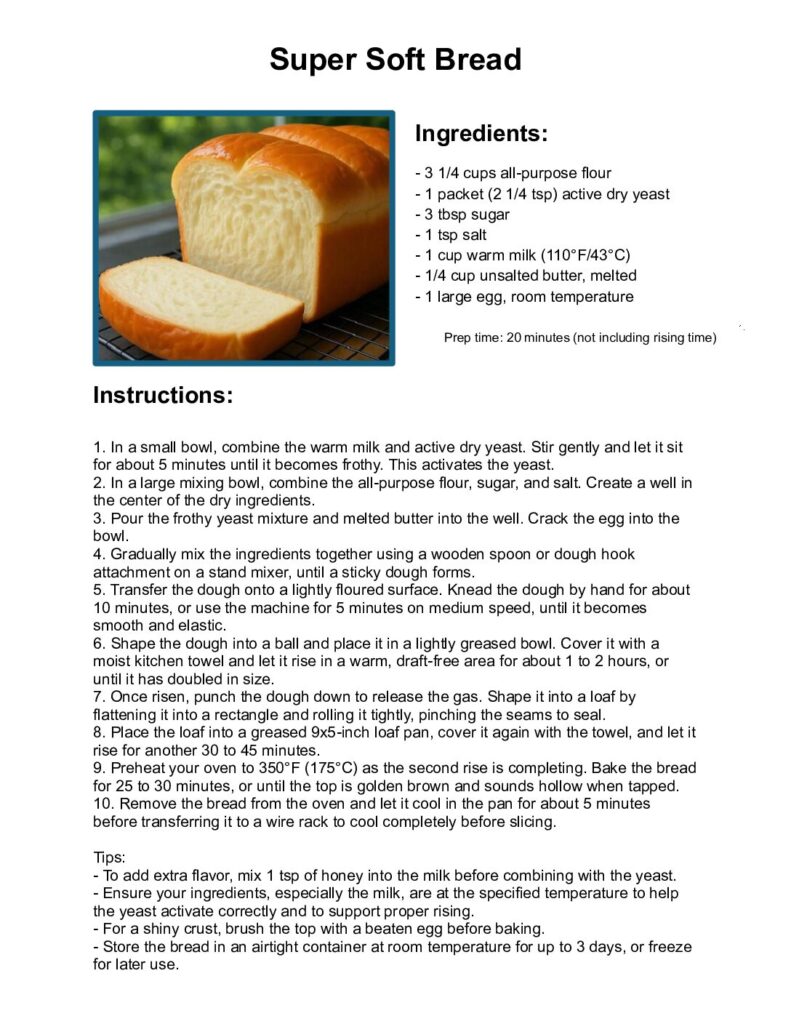 thumbnail of Super Soft Bread